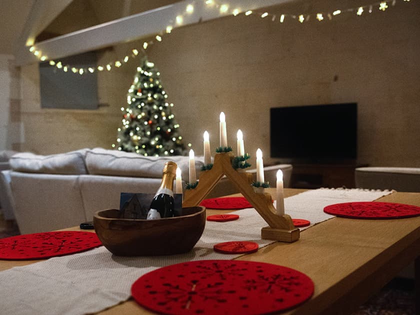 Fully decorated over the festive period | The Old Library, Painswick