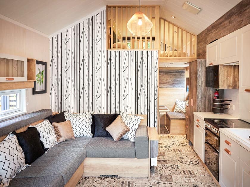 Living area | Forest Escape - Stratheck Holiday Cottages, Near Dunoon