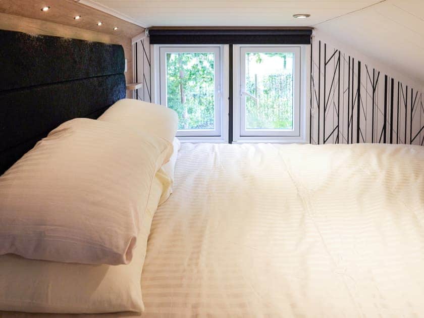 Double bedroom | Forest Escape - Stratheck Holiday Cottages, Near Dunoon