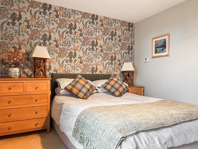 Double bedroom ground floor | Sheildaig Cottage Annexe, St Cyrus, near Montrose