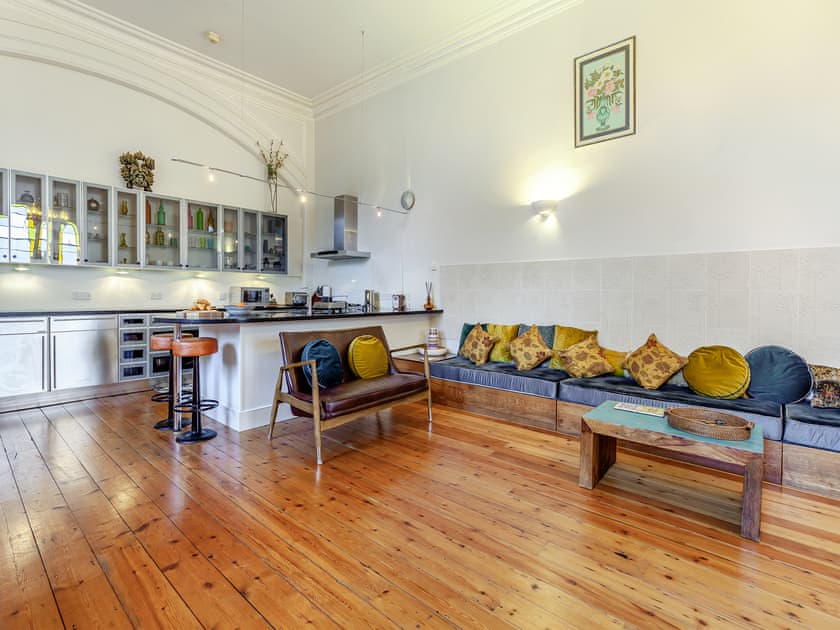 Open plan living space | The Old School Room, Frome