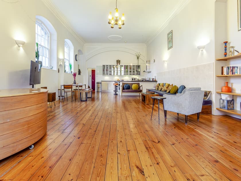 Open plan living space | The Old School Room, Frome