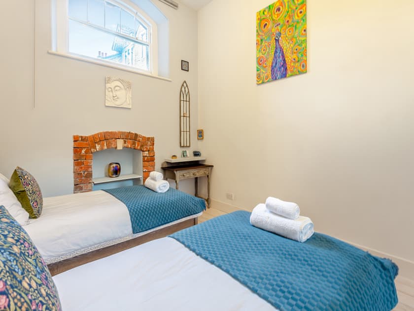 Twin bedroom | The Old School Room, Frome