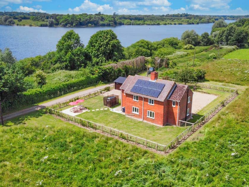 Aerial view | Old Alton Hall Farmhouse, Holbrook, near Ipswich