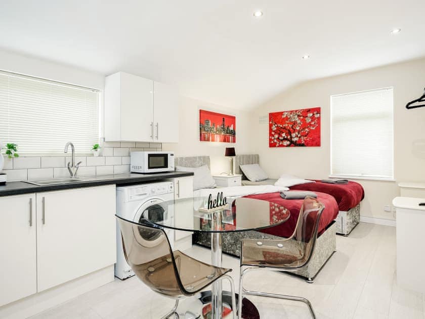 Open plan living space | Apartment D Bedford - Homely Spaces, Bedford