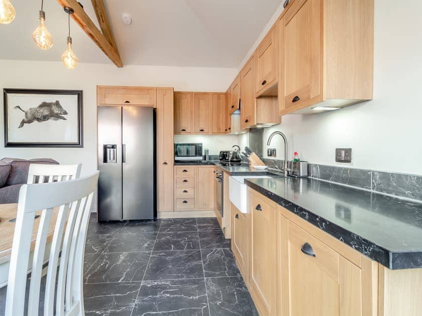 Kitchen area | The Stables at Bell House - Bell House Escapes, Swanton Novers