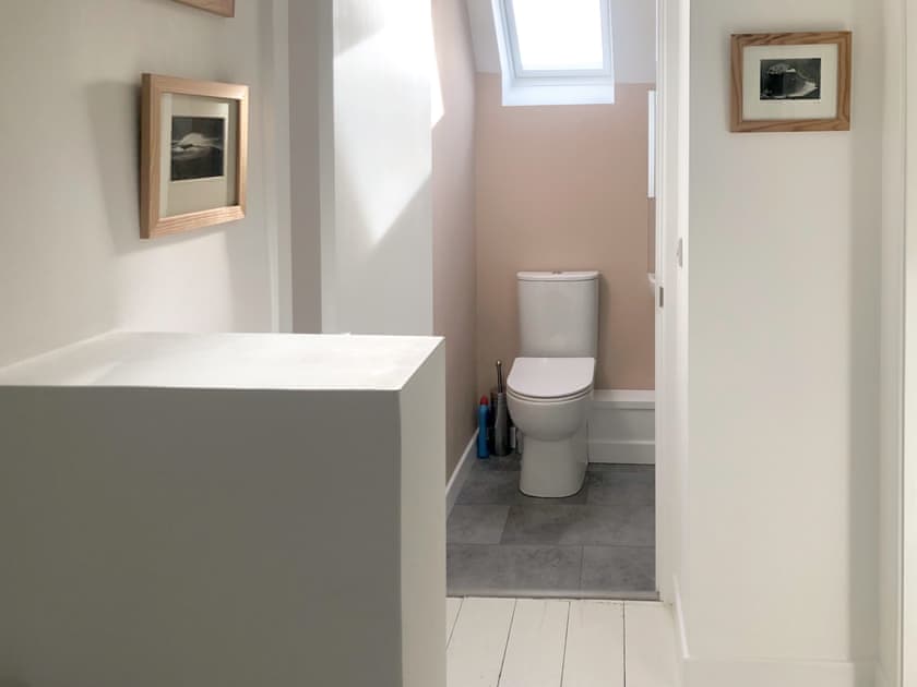 View from upstairs Hallway | Church Street Cottage, Cardigan
