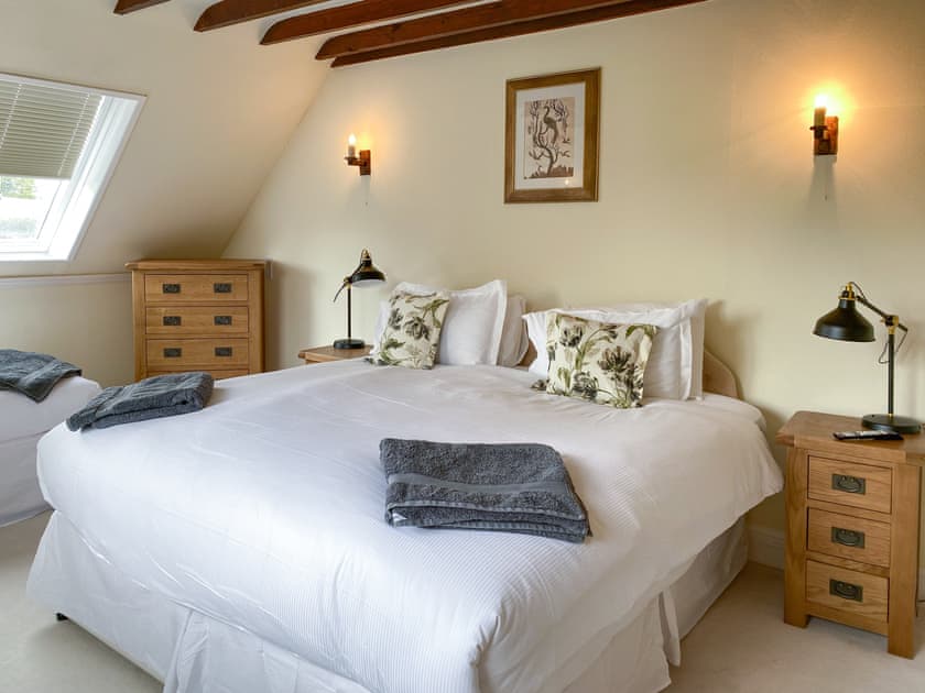 Double bedroom | Linnets, Fitzhead, near Wivelscombe