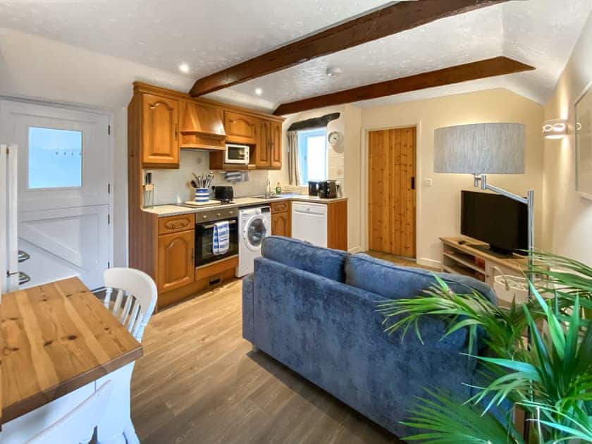 Open plan living space | Stable - Treligga Farm Cottages, Treligga, near Port Isaac