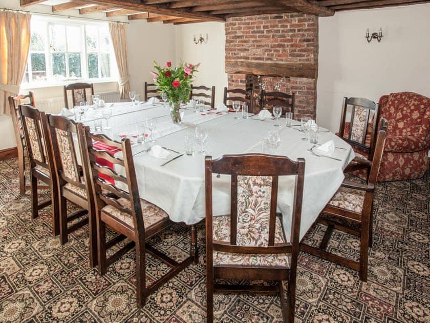 Dining room | Brookbank Farm, Blackden, near Crewe