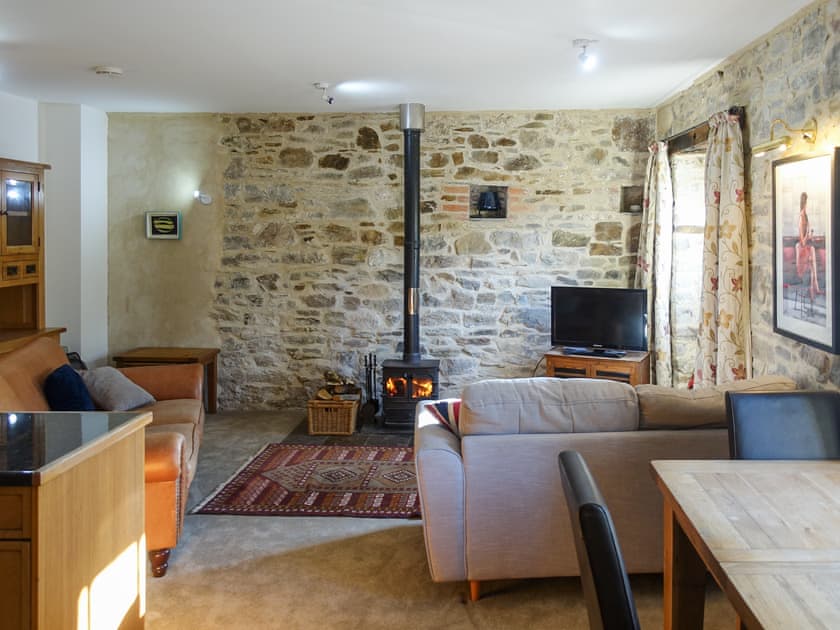 Open plan living space | Turneys Cottage - Pendewey Farm Cottages, Bodmin