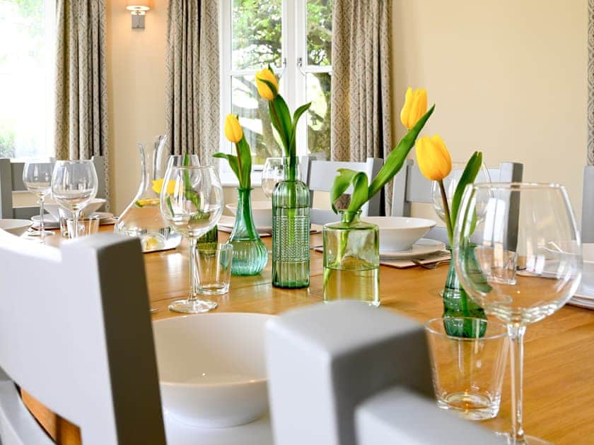 Dining Area | The Farmhouse - Brook Farmhouse Cottages, Brook, near Brighstone