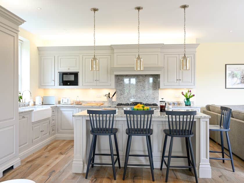 Kitchen area | The Farmhouse - Brook Farmhouse Cottages, Brook, near Brighstone