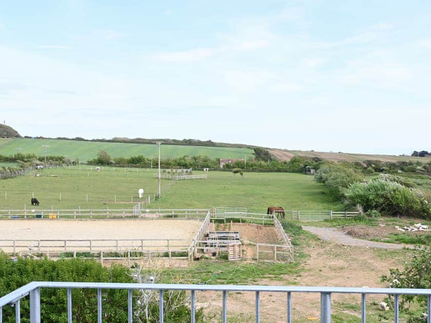 Balcony | The Farmhouse - Brook Farmhouse Cottages, Brook, near Brighstone