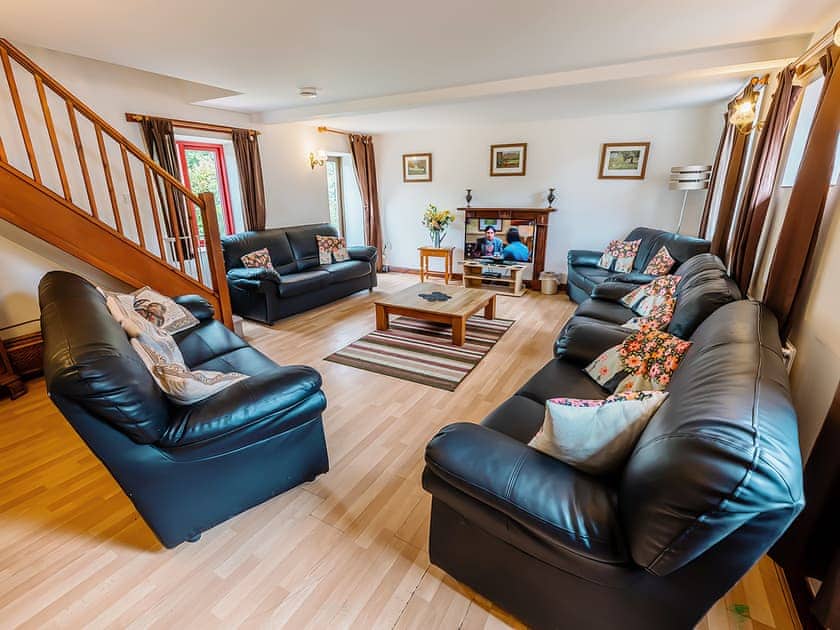 Living room | Pine Cottage - Broadhurst Farm Holiday Cottages, Waterhouses