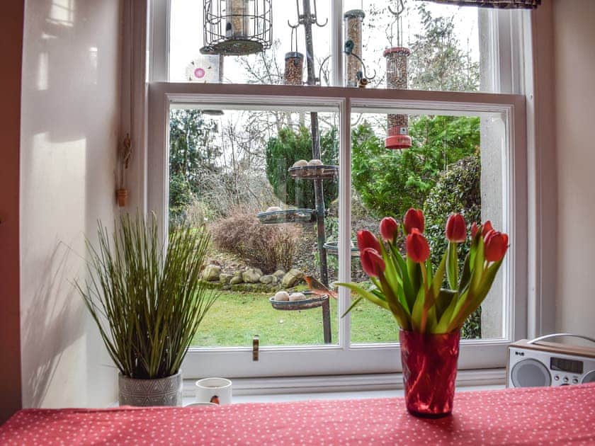 Kitchen Garden window | Gushat Cottage, Strathtay, near Aberfeldy