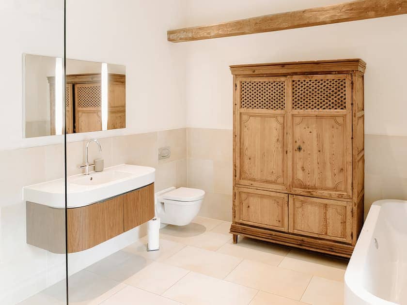 Bathroom | The Stables - Brinkburn Cottages, Longframlington, near Rothbury