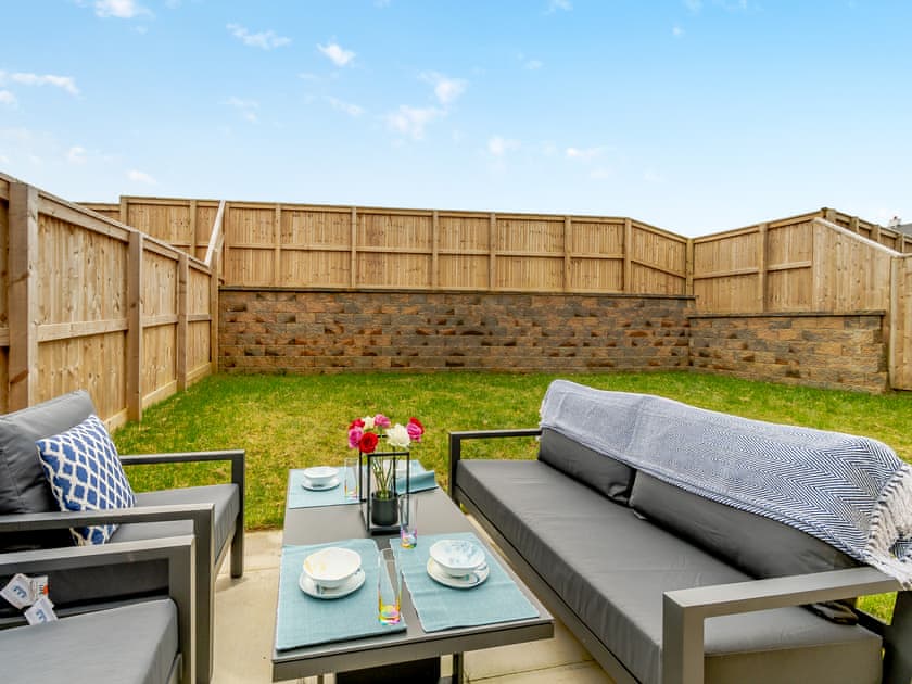Sitting-out-area | Blue Skies, Sageston