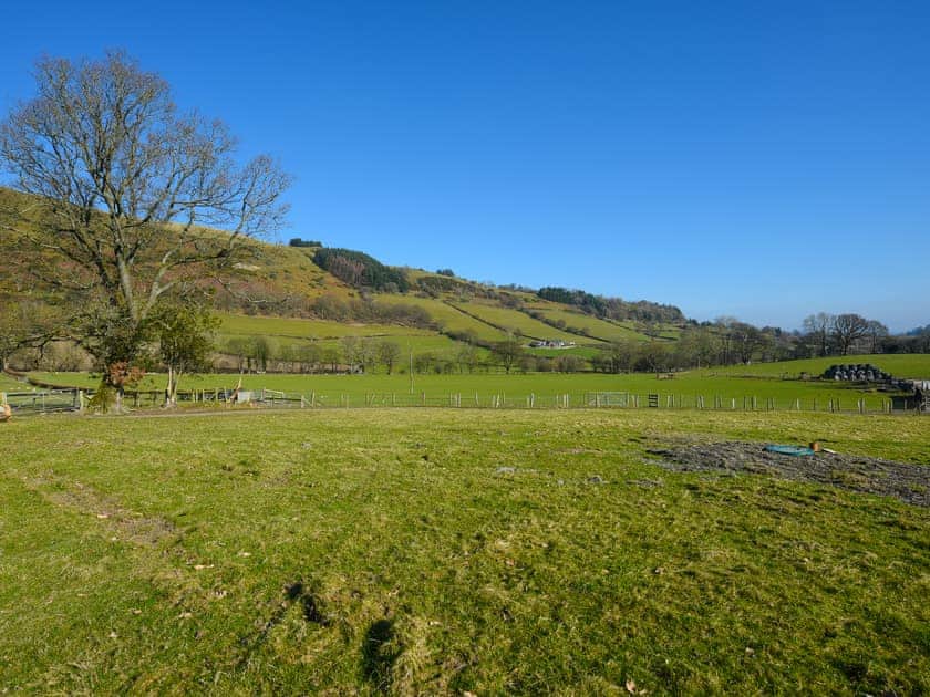 View of surrounding countryside  | Creyr Glas Pod - Y Gadlas, Penybontfawr, near Llanfyllin