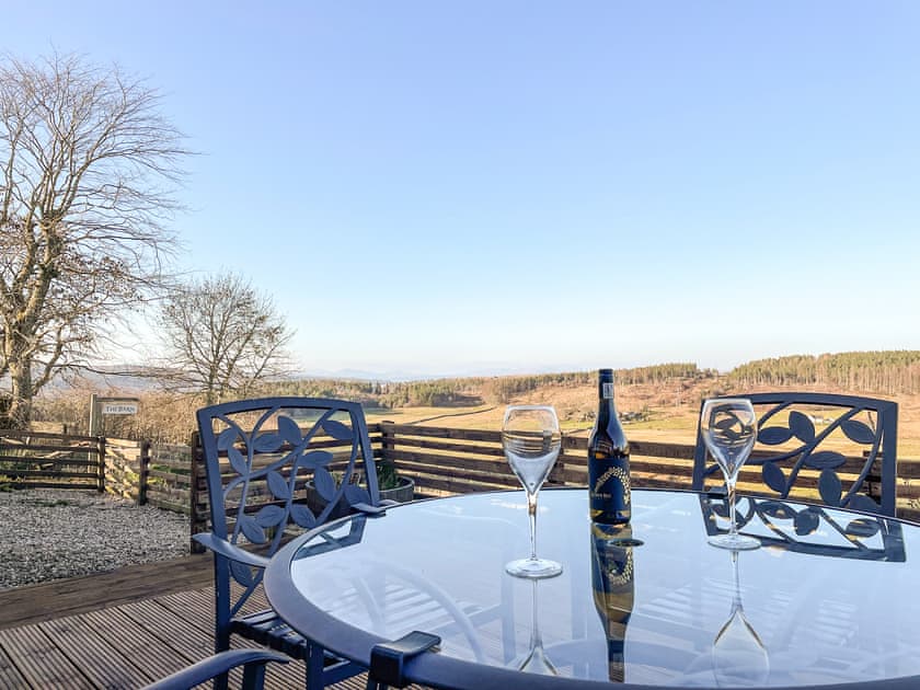 Patio | The Barn, Lairg