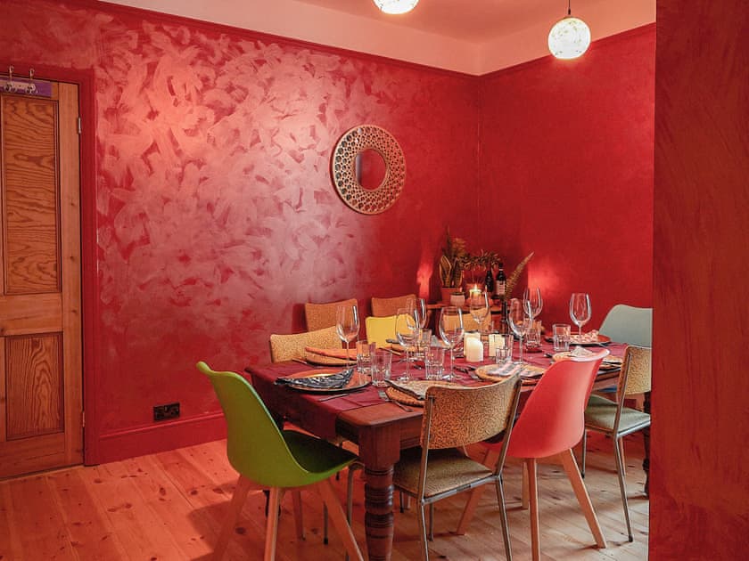 Dining room | Azure - A Beach Bedroom, Combe Martin, near Ilfracombe