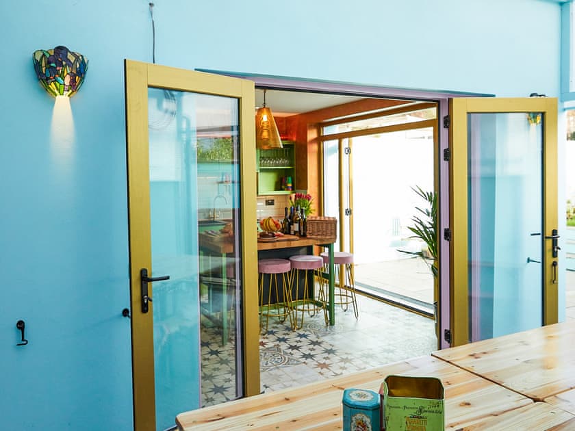 Dining room | Azure - A Beach Bedroom, Combe Martin, near Ilfracombe