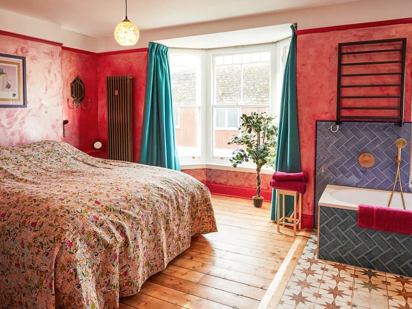 Double bedroom | Azure - A Beach Bedroom, Combe Martin, near Ilfracombe