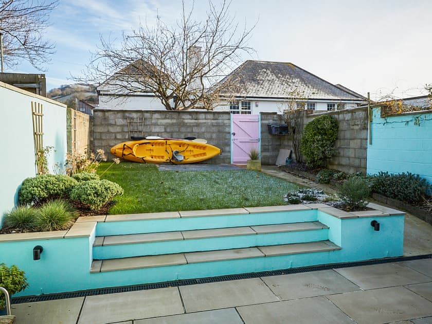 Garden | Azure - A Beach Bedroom, Combe Martin, near Ilfracombe