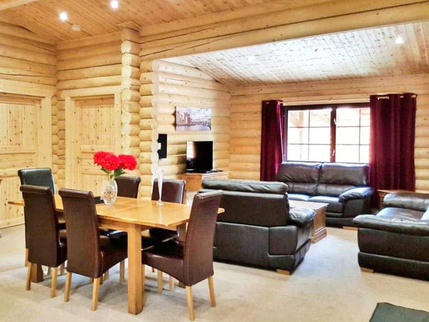 Living room/dining room | Hadrians Lodge - Felmoor Park, Felton, near Morpeth