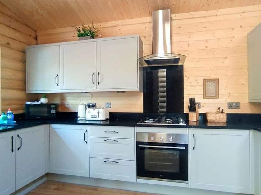 Kitchen | Gingerbread Log Cabin - Felmoor Park, Felton, near Morpeth