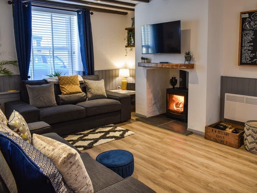 Open plan living space | Low Quay Cottage, Conwy