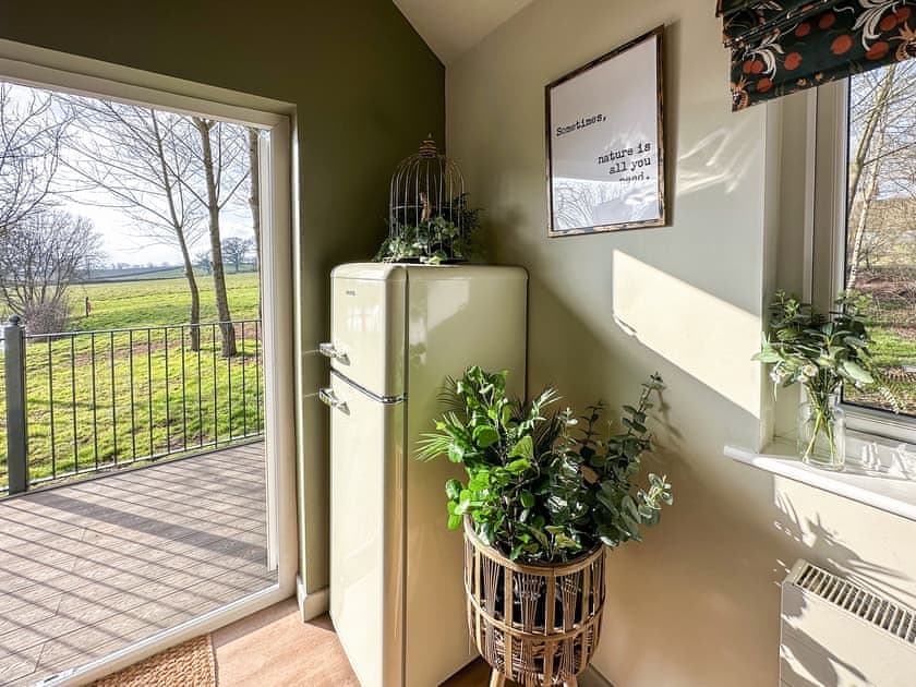 Kitchen/diner | TallTrees - Lawpit Lodges, Uplowman, near Tiverton