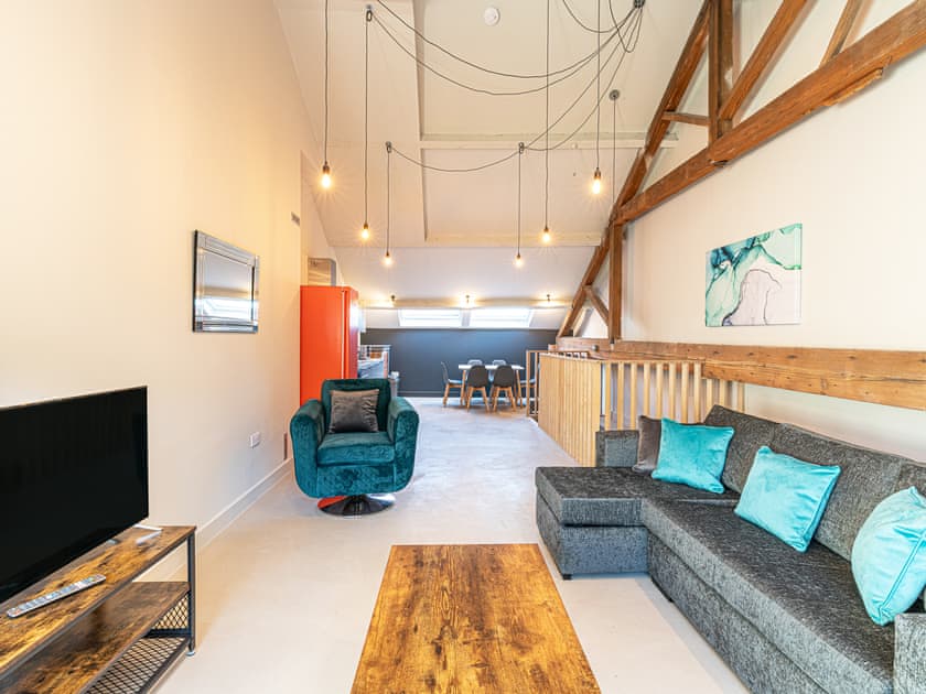 Open plan living space | Apartment 11 - Carriage Works, Preston