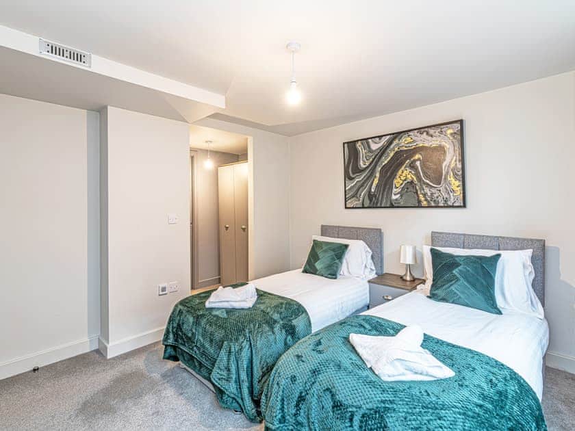 Twin bedroom | Apartment 13 - Carriage Works, Preston