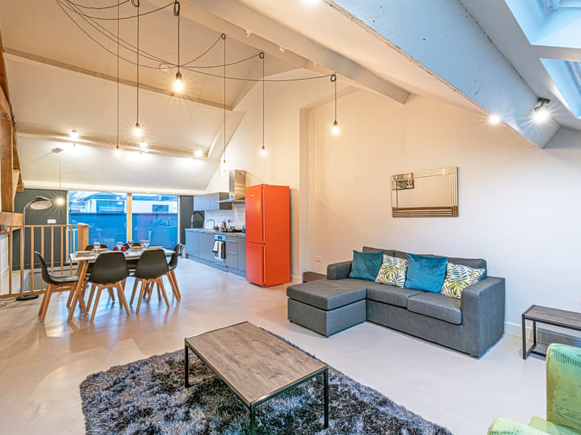 Open plan living space | Apartment 16 - Carriage Works, Preston