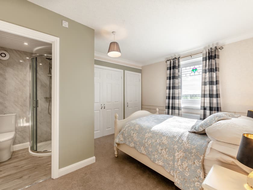 Double bedroom | The Old Farmhouse, Ancroft, near Berwick-upon-Tweed