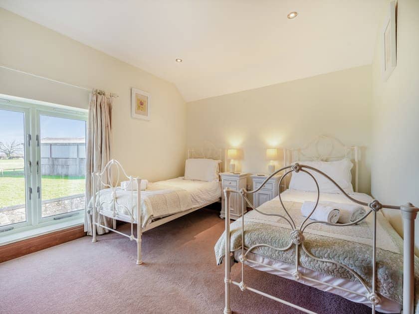 Twin bedroom | Mr Wetherell’s Cottage - Harvester Cottages, Kirkbridge, near Crakehall