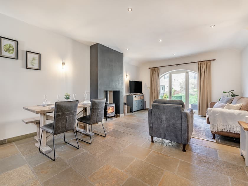 Open plan living space | Bell’s Barn - Harvester Cottages, Kirkbridge, near Crakehall