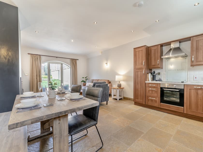 Open plan living space | Bell’s Barn - Harvester Cottages, Kirkbridge, near Crakehall