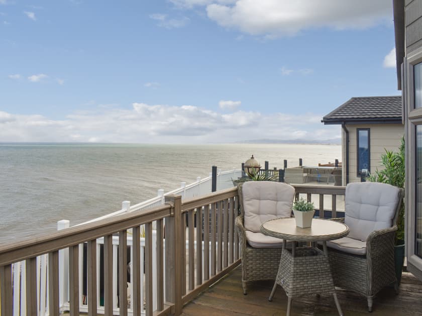 Terrace | Sunset Lodge, Llanddulas