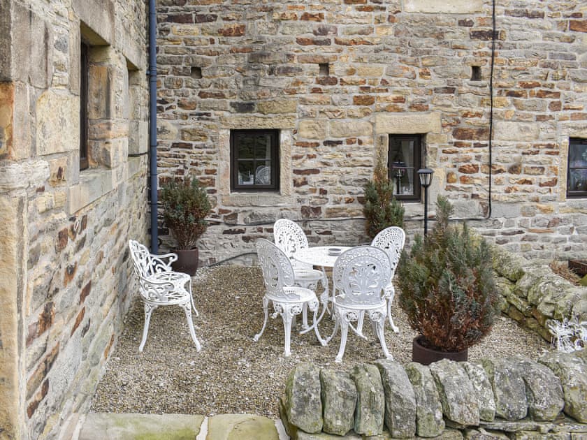 Sitting-out-area | Brunthwaite Cottage, Brunthwaite, near Silsden