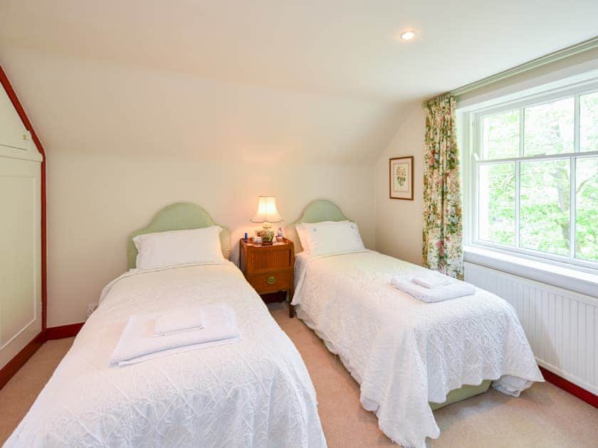 Twin bedroom | Pinclanty Cottage, Girvan