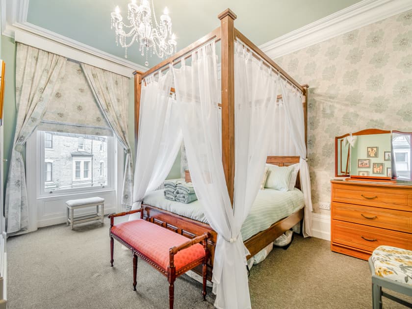 Four Poster bedroom | The Belvedere, Scarborough