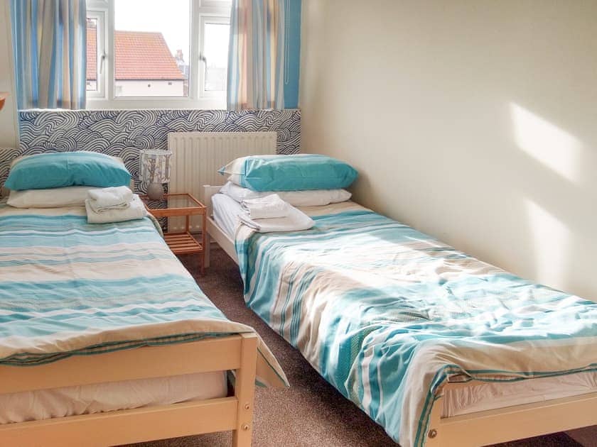 Twin bedroom | Happy Days, Whitby