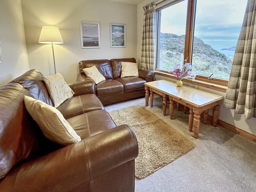 Living room | Myrtle Cottage - Cathair Dhubh Estate, Clachtoll, near Lochinver