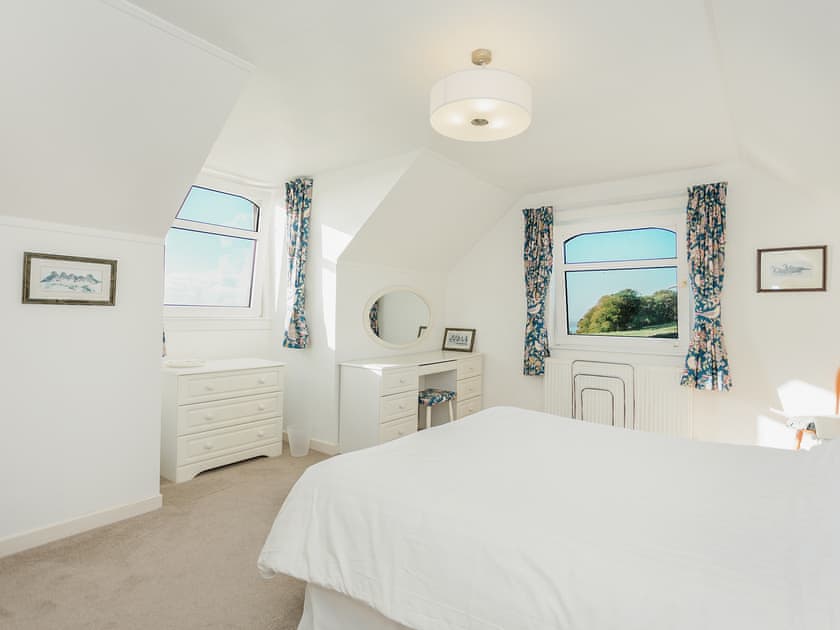 King bedroom  | High Auchenlarie Cottage, Near Gatehouse of Fleet