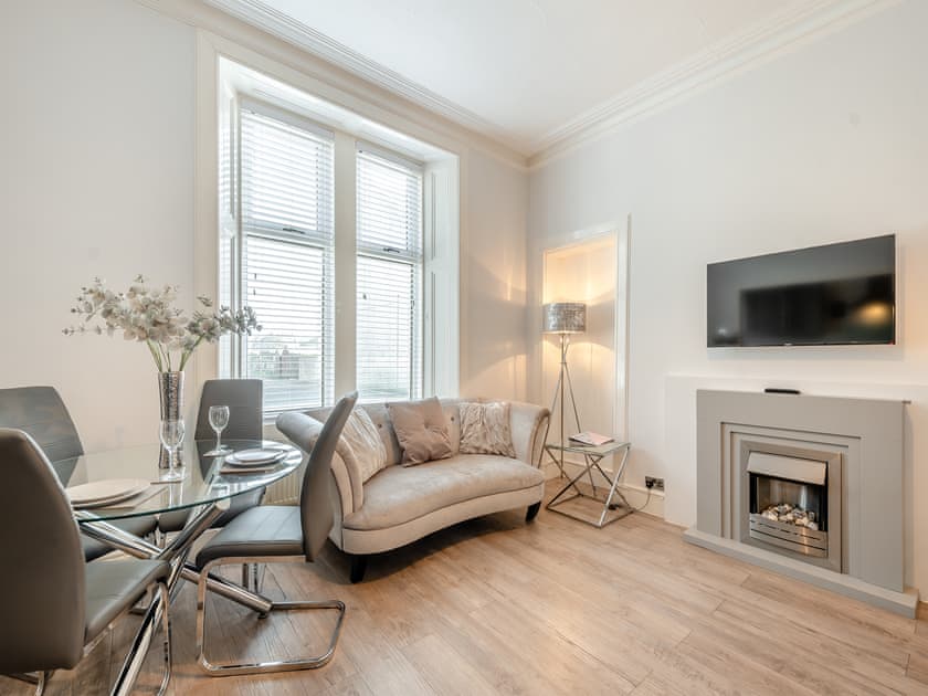 Living area | Sandy Nook - Bank Apartments, Troon