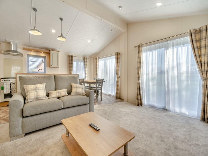 Open plan living space | Wainstones Rocks - Moor View Lodges, Great Broughton