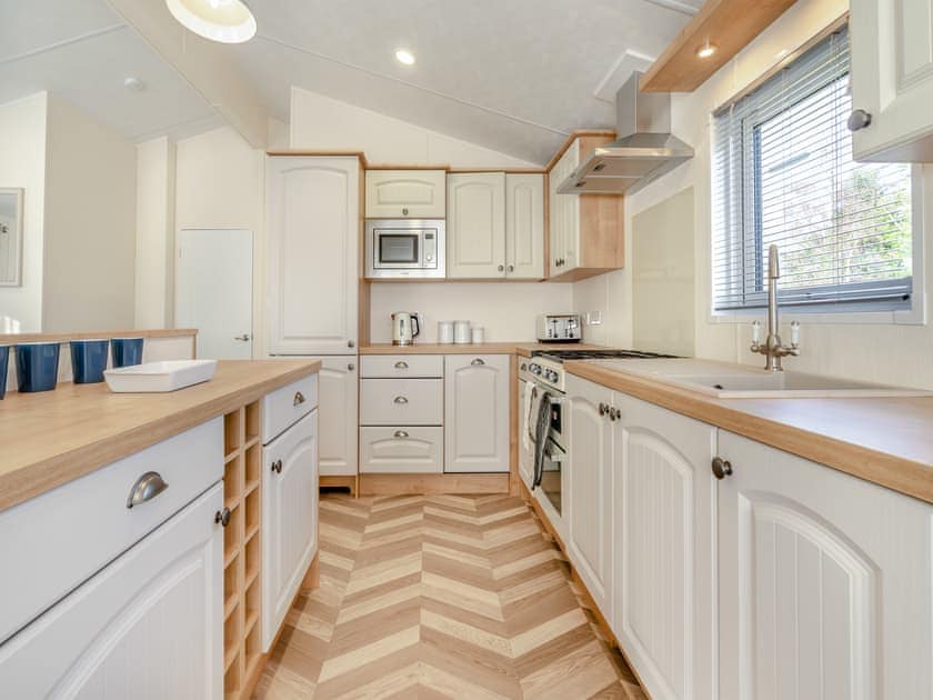 Kitchen | Wainstones Rocks - Moor View Lodges, Great Broughton