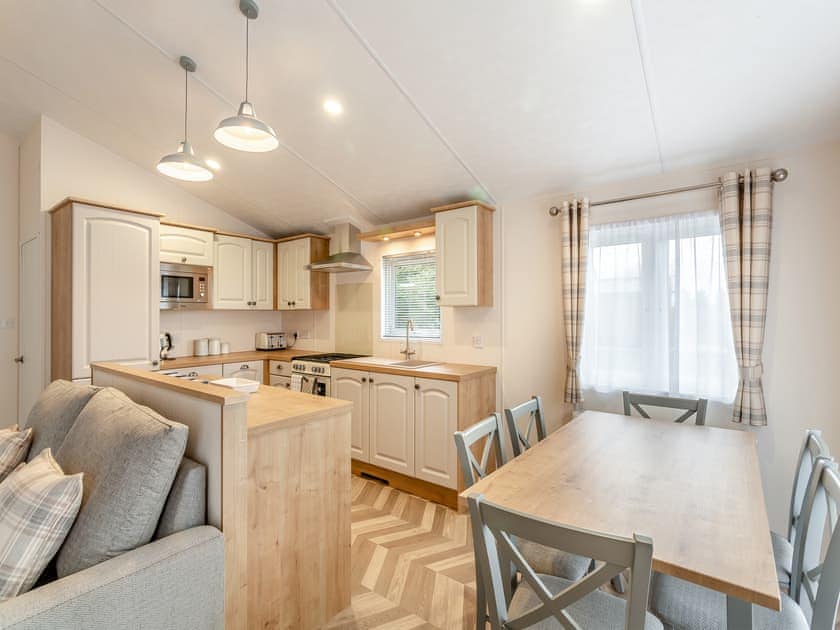 Dining Area | Roseberry Topping - Moor View Lodges, Great Broughton